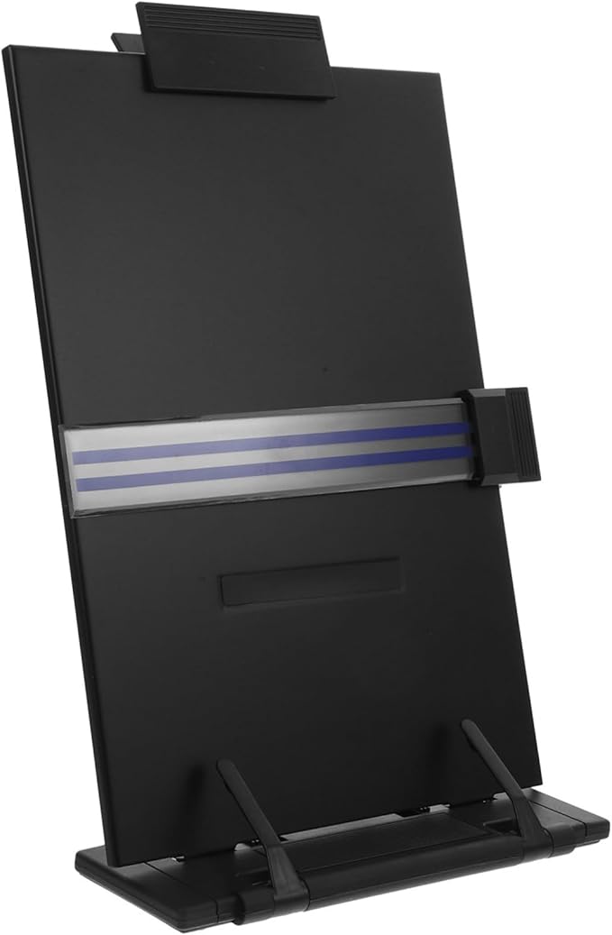 Adjustable Desktop Document Book Holder Lightweight Copy Stand for Reading Material Multi Functional Paper Organizer for Convenient Use Office