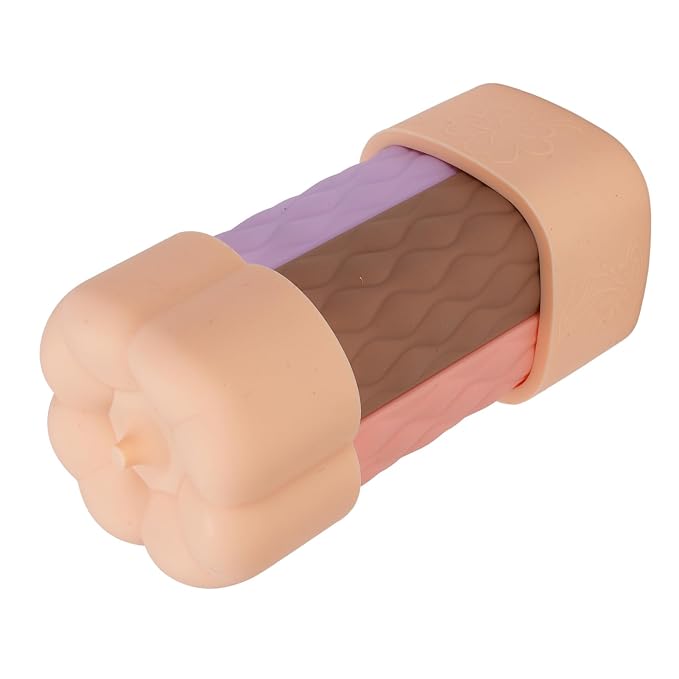 4 in 1 Portable Travel Bottles Set, Leak Proof Silicone Wide Mouth Containers, Brown Series - Durable Silicone Material, Leakproof Design, Ideal for Outdoor Travel (Light Pink Series)