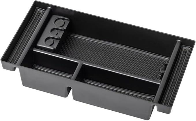 EDBETOS Center Console Organizer Tray Compatible with Chevy Silverado 1500/GMC Sierra 1500 2019-2022 Accessories and 2020-2023 Silverado/Sierra 2500/3500 HD Armrest Box - Full Console w/Bucket Seats