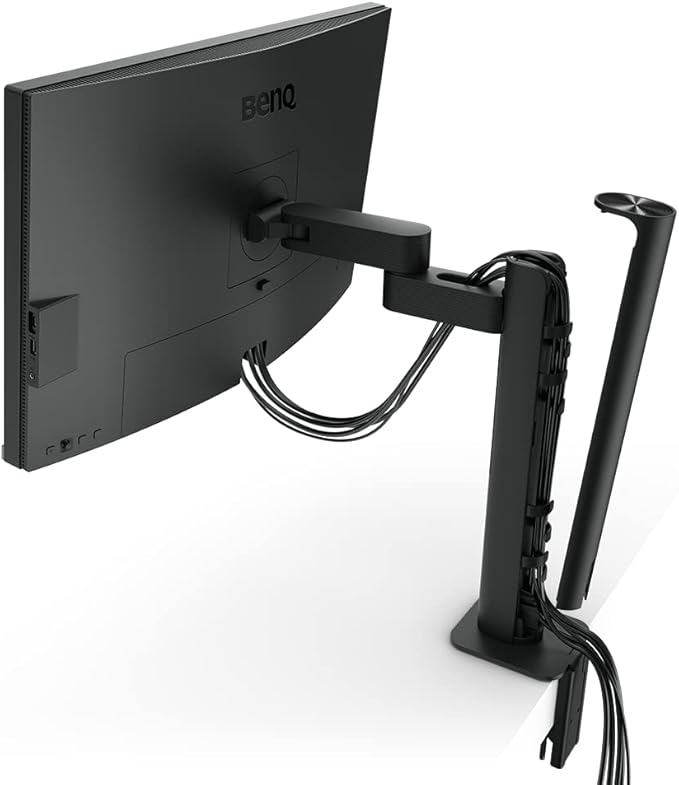 BenQ PD2706UA Ergo Arm Mac-Ready 27" 4K UHD, 95% P3, 99% Rec.709 & sRGB, IPS, Built-in Ergo Arm, ICCSync, Uniformity, Delta E??, Factory-Calibrated, AQCOLOR, Pantone, USB-Hub, USB-C (90W)