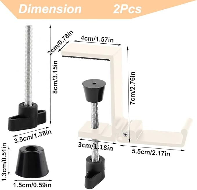 Foldable Headphone Stand Hanger Holder Under Desk Aluminum Alloy Headset Stand Fit for Gaming PC Accessories Universal Space Save Mount Clamp Hook Suitable for Xbox/PS4 Controller Office Computer Desk