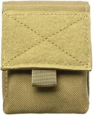 TRIWONDER Tactical Cigarette Pouch Molle Small Military Bag Battery Cigarette Case EDC Utility Card Holder Lighter Slot Mini Cigar Waist Pack