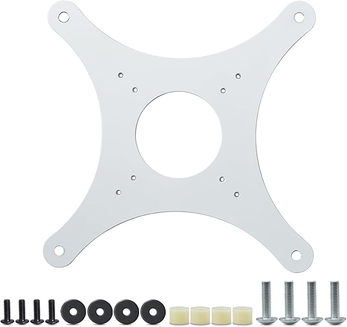 Odyssey Neo 43inch G7 VESA Mount Adapter Compatible with Samsung 43" Odyssey Neo G7, 43" M7ï¼?M70Fï¼?Series 4K Monitor (Fits 2023 S43CG702NN, LS43FM702UNXZA) (White)