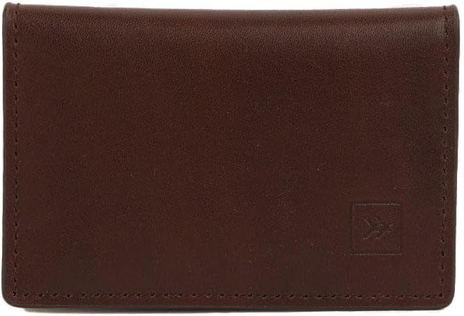 Thread Wallets RFID Blocking Slim Leather Bifold Wallet with Card Protection (Chocolate)