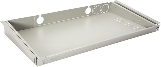 PERFECT POSTURE Docking Station Under Desk Storage Drawer (Gray)