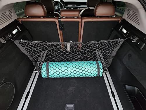Envelope Style Elastic Trunk Mesh Cargo Net for Alfa Romeo Stelvio 2017-2024 - Premium Trunk Organizers and Storage