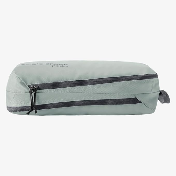Eagle Creek Pack-It Isolate Extended Stay Set - Includes Shoe Sack, M Clean/Dirty Cube, 2x M Isolate Cube & 2x L - Travel Essentials - Storm Grey