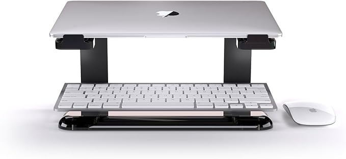 Griffin Elevator Desktop Stand for Laptops, Black - Elegant desktop stand for laptops
