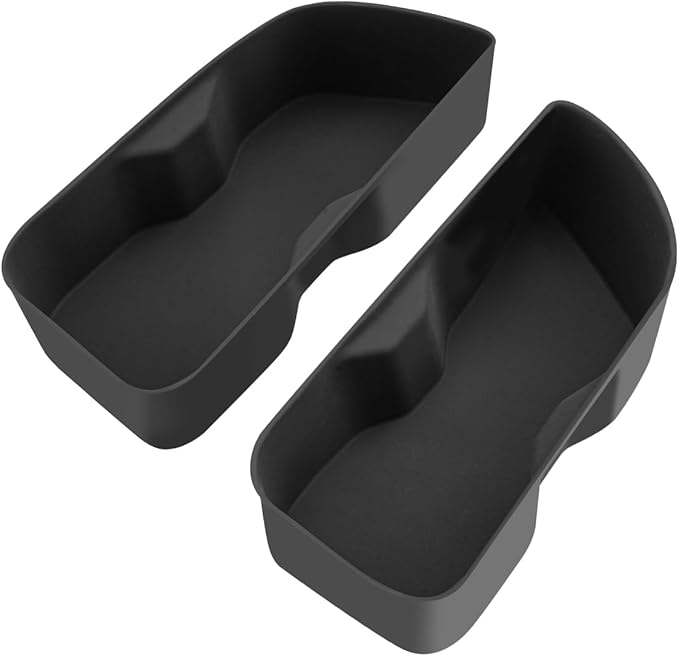 2 Pack Door Side Storage Box for Toyota Grand Highlander 2024 2025 2026, Silicone Door Handle Organizer, 2025 2026 Toyota Grand Highlander hybird Accessories