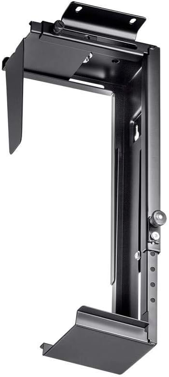 Monoprice PC Tower Holder - Adjustable Under Desk Mount, Designed for Use with Sit-Stand Desks - Workstream Collection