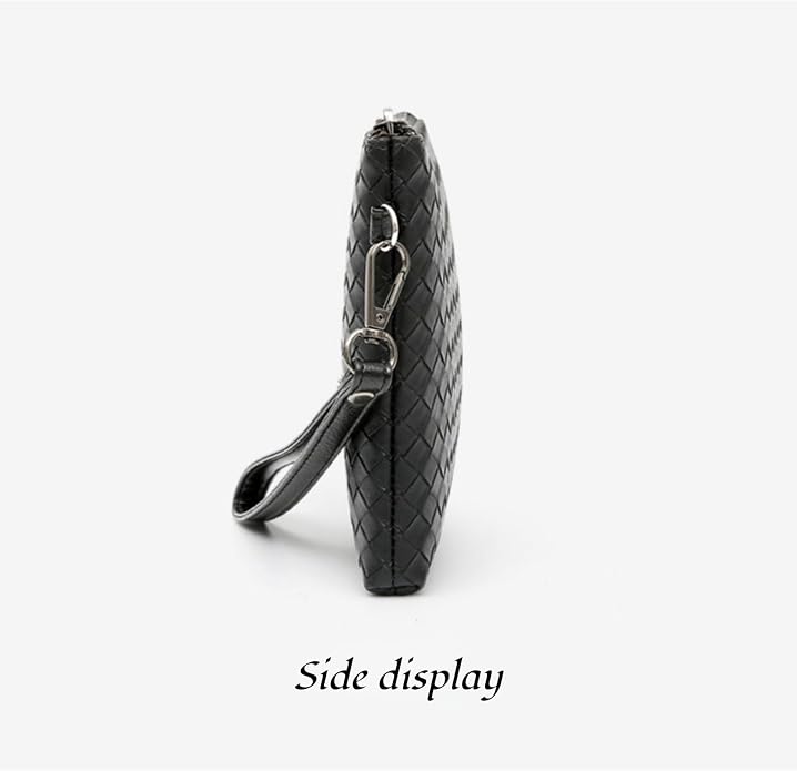Mens Clutch Bag Man Purse Handbag 9.5-11 inches Large Hand Bag Big Clutch Wallet