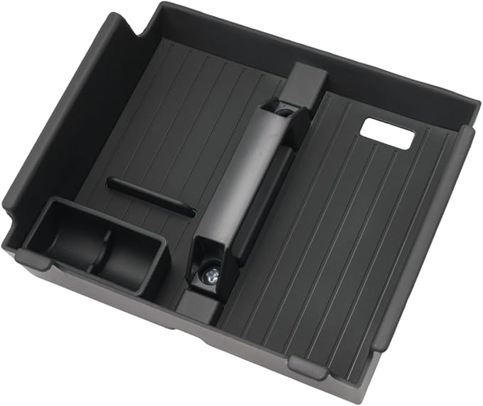 2025 2026 4Runner Center Console Organizer for Toyota 4Runner (All Trims), with Small Handle&Coin Holder, Durable ABS Plastic Console Tray Insert 2026 2025 4Runner Interior Accessories