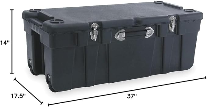 Mobile Storage Trunk, 17-1/2" W x 37" L x 14" H