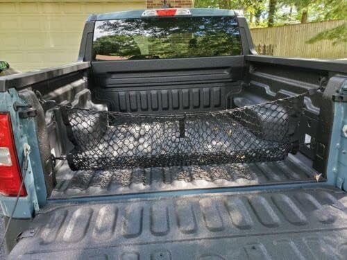 Trunk Organizer Cargo Net for Ford Ranger 2019–2025 – Envelope Style Cargo Net for Pickup – Premium Mesh Elastic Car Trunk Organizer Vehicle Carrier Storage – Compatible with Ranger