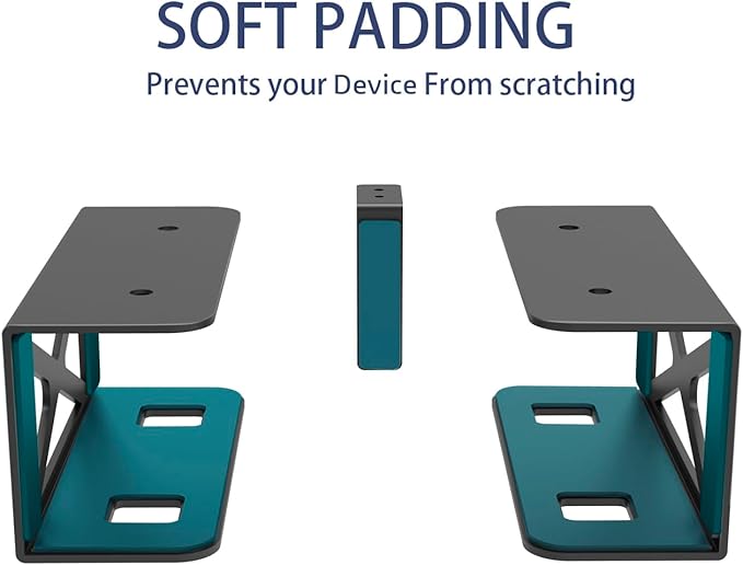 Under Desk Laptop/Mini PC Storage Mount,CPU Holder,Compatible with Dell OptiPlex,Mac Book,Mac mini and More.