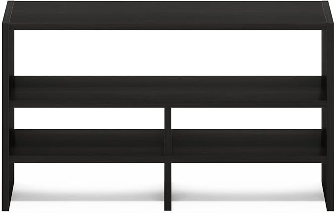 Furinno Hermite Desk Top Organizing Shelf Bookcase, Espresso