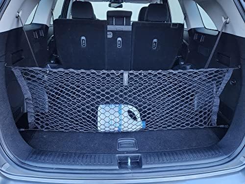 Envelope Style Automotive Elastic Trunk Mesh Cargo Net for Kia Sorento 2014-2025 - Premium Trunk Organizer and Storage - Luggage Net for SUV - Best Car Organizer for Kia Sorento