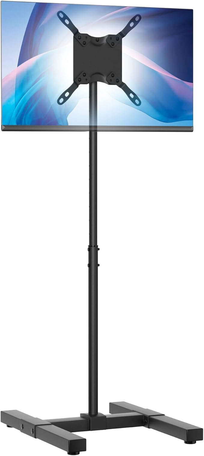 CTA Height Adjustable TV Stand ??CTA VESA-Compatible Universal Floor Stand for TVs & Monitors 13-42-inch up to 44 lbs. - Black (ADD-DMHA)