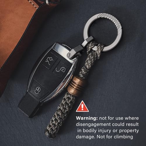 MecArmy Titanium 3pcs/4pcs/7pcs/18pcs Key Rings Keychain Large Small Split Rings