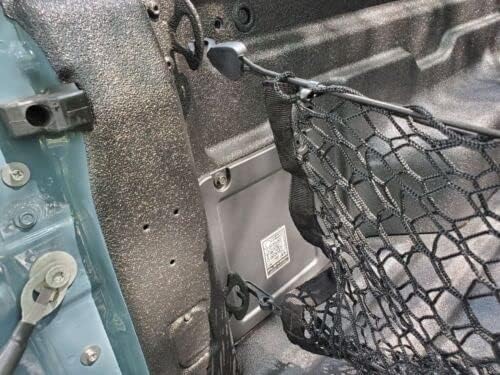 Trunk Organizer Cargo Net for Ford Ranger 2019–2025 – Envelope Style Cargo Net for Pickup – Premium Mesh Elastic Car Trunk Organizer Vehicle Carrier Storage – Compatible with Ranger