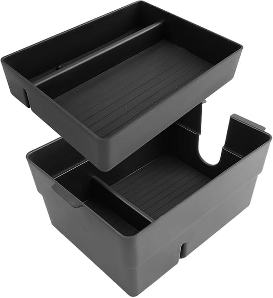 SXCY 2-Layer for 2026 Lexus TX Center Console Organizer Tray for 2024 2025 2026 Lexus TX Accessories Center Console Tray 2026 Lexus TX Armrest Console Organizer Tray