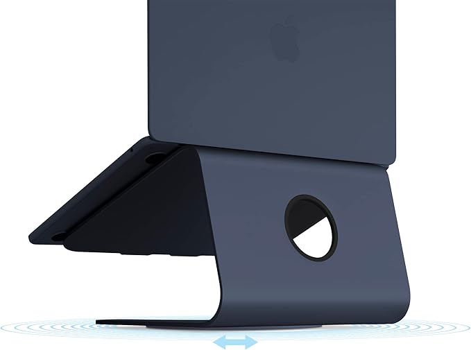Rain Design mStand360 Laptop Stand with Swivel Base, Midnight (10091)