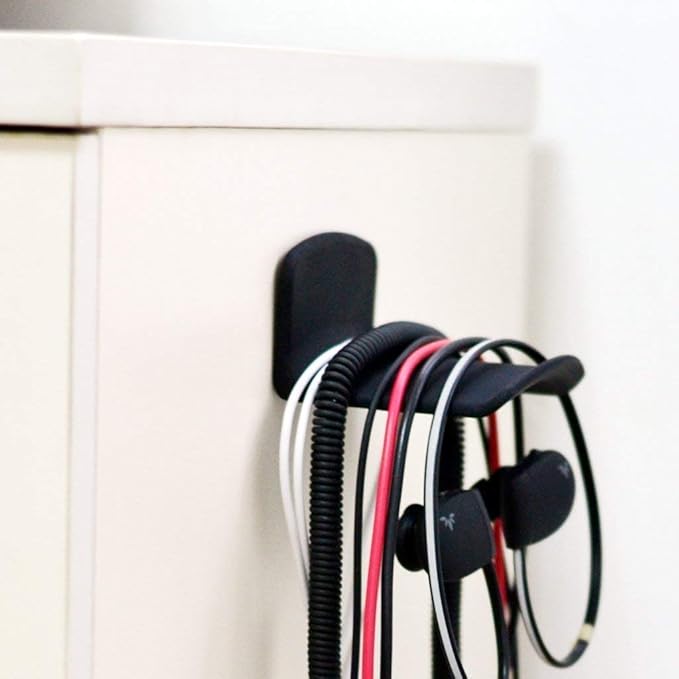 Avantree Neetto HS907 - Headphone Hanger Holder Wall Mount, Headset Hook Under Desk, Universal (Pack of 2)