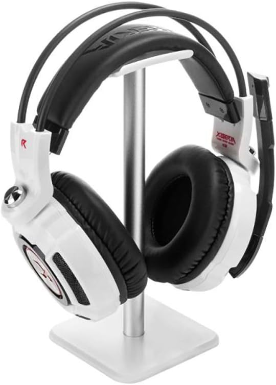 Headphone Stand Hanger, Universal Aluminum Metal Holder for AirPods Max,HyperX Cloud II,Xbox One,Turtle Beach,Sennheiser,Sony,Bose,Beats PC Gaming Headset Display&Wireless Headphones