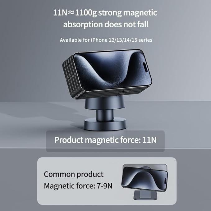 3 in 1 Wireless Charging Station for Apple, Magnetic Charger Stand 15W Fast Mag-Safe Charger Stand for iPhone 16 15 14 13 12 for Apple Watch Adjustable Angle with Night-Lamp