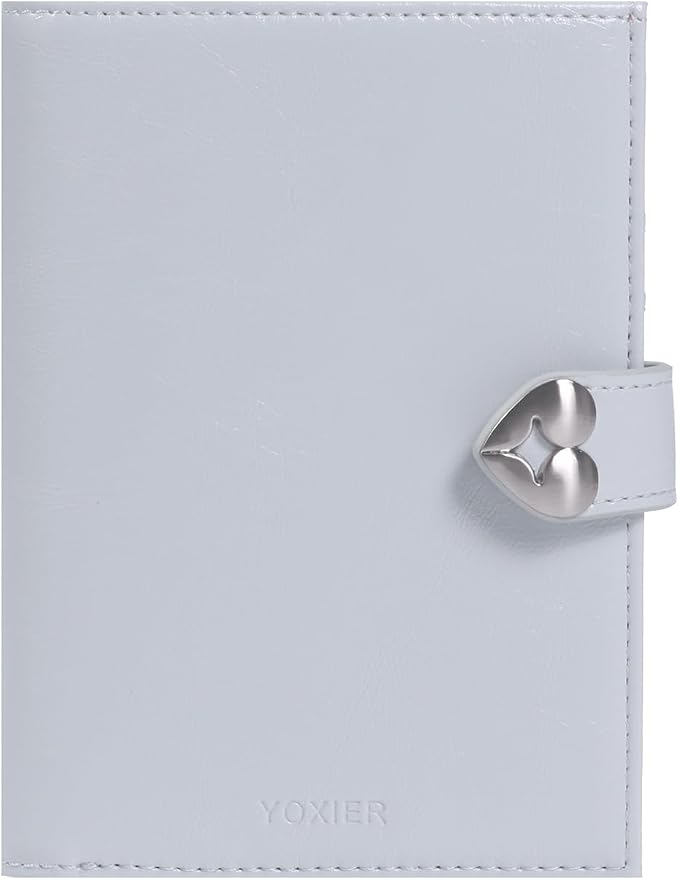 YOXIER Passport-Holder-for-Travel-Women-Men Light blue，lLarge capacity Passports Holders TravelCover Wallet Passport with Pen Holder