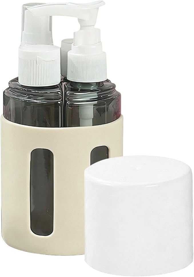 Travel Toiletry Containers | Leakproof Portable Refillable Storage | Travel Containers for Toiletries - for Outdoor Camping Trip Vacation Hotel Women Shampoo Conditioner Lotion