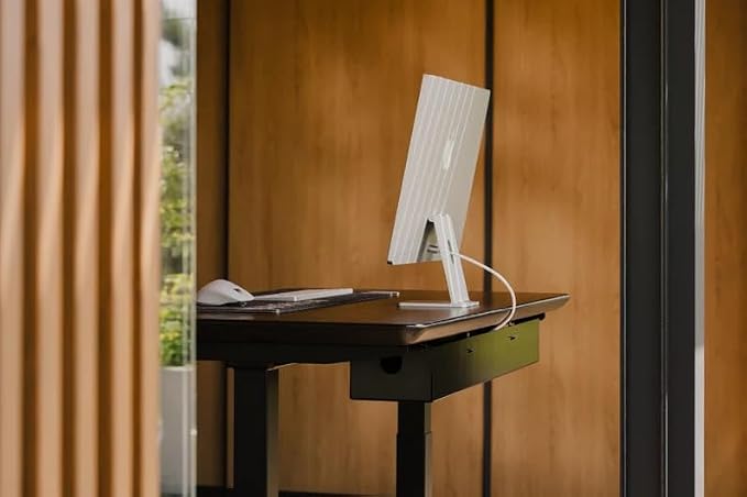 Under Desk Cable Management Tray, No Drill Metal Wire Organizer for Office Desk, Black Cable Tray for Cord Management, Home and Office Wire Hider