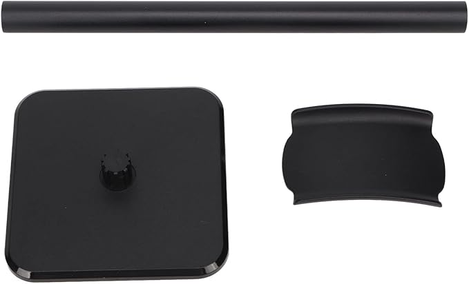 VBESTLIFE Headphone Stand, Headset Holder Earphone Stand with Aluminum Supporting Bar, for All Headphones Size for PC Gaming Headset Display & Headphones (Black)