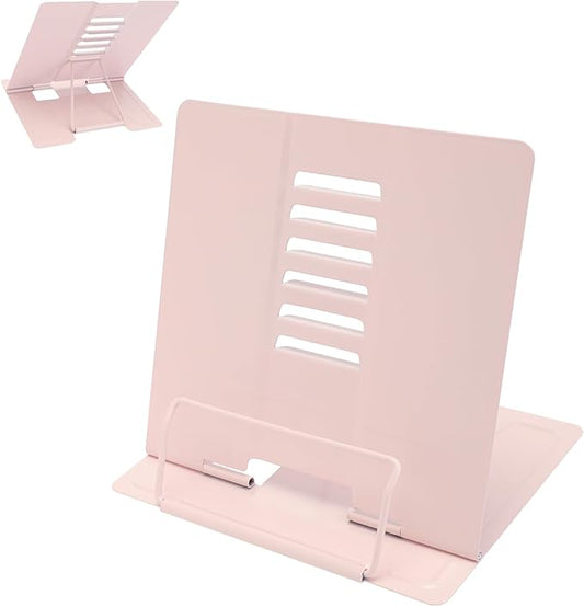 Metal Book Stand Adjustable Book Holder for Reading