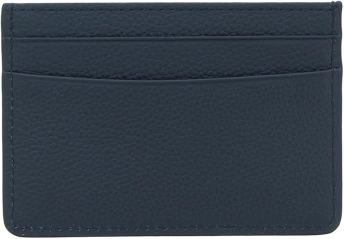 Slim Minimalist Front Pocket RFID Blocking Leather Wallets for Men and Women - Black