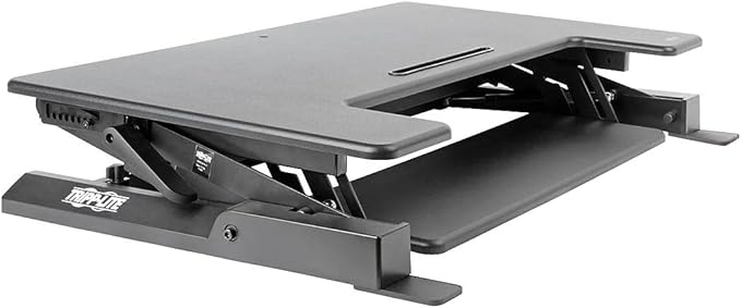 Tripp Lite WorkWise Height-Adjustable Sit-Stand Desktop Workstation, 36 x 22 in. Monitor Platform (WWSSD3622)