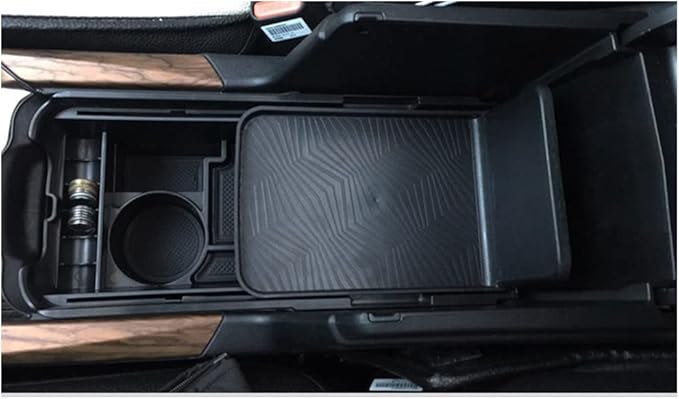 PIUGILH Customized for Honda CR-V 2017-2019 Accessories Car Center Console Armrest Box Glove Secondary Storage Box Console Organizer Insert Tray with Coin and Glass Holder