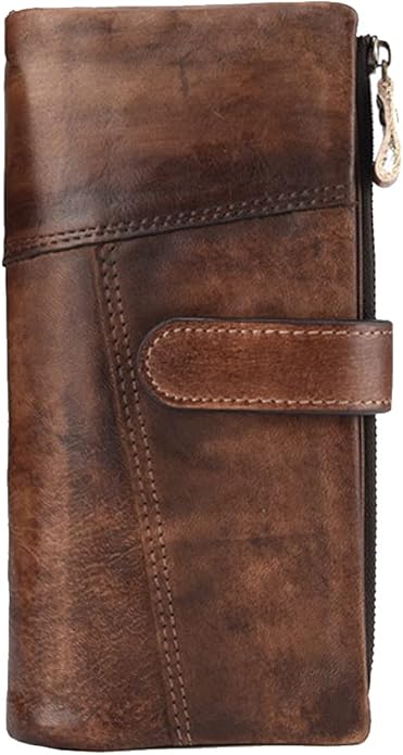 Hebetag Leather Clutch Purse Wallet for Men Organizer Holder Wrist Bag | Organizer, Holder