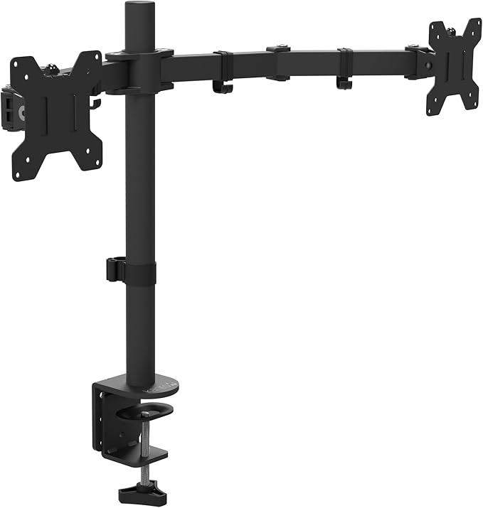 Kanto DML2000 Height Adjustable Desktop ARM Dual Monitor Stand