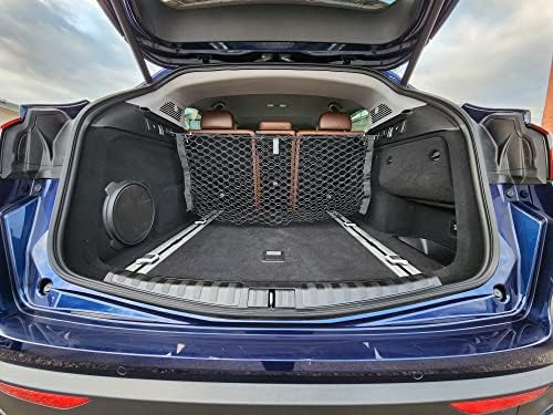 Envelope Style Elastic Trunk Mesh Cargo Net for Alfa Romeo Stelvio 2017-2024 - Premium Trunk Organizers and Storage