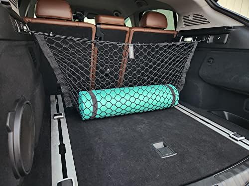 Envelope Style Elastic Trunk Mesh Cargo Net for Alfa Romeo Stelvio 2017-2024 - Premium Trunk Organizers and Storage