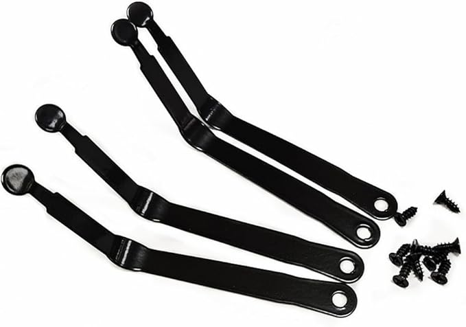 6 Pack Book Stand Page Clip Holder Press Torsion Spring Replacement Repair Parts for Reading Bamboo Tray Cookbook Music Book Frame Rest Desktop Ricer