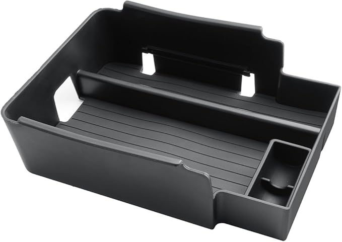 CDEFG 2Pcs for 2025 2026 Jeep Wagoneer S Center Console Organizer Compatible with 2025 2026 Jeep Wagoneer S Accessories Middle Console Armrest Storage Box Coin Holder