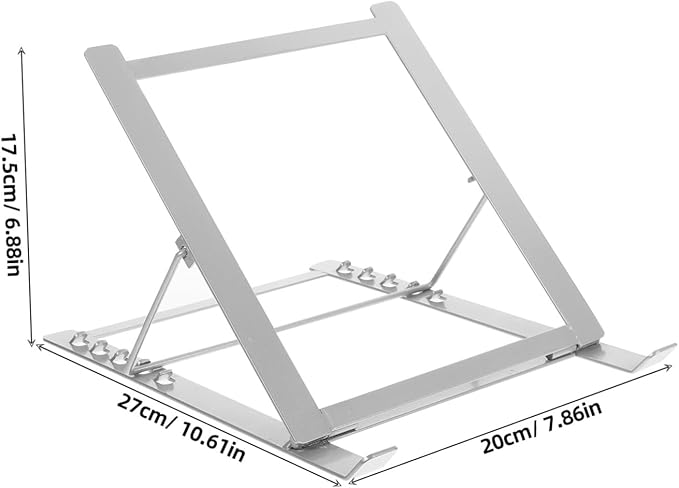 Drawing Tablet Stand Adjustable Angles Portable Copy Stand Bracket for Artists Designers Slip Design and