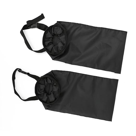 UTSAUTO 2 Pack Car Trash Bags Car Trash Can Washable Eco-Friendly Seat Back Hanging Car Trash Bag Car Garbage Bag for Car,Travelling,Outdoor