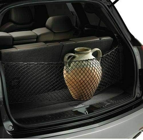 Rear Trunk Organizer Cargo Net for Acura MDX 2007–2013 – Envelope Style Cargo Net for SUV – Premium Mesh Elastic Car Trunk Organizer Vehicle Carrier Storage–Compatible with Acura MDX