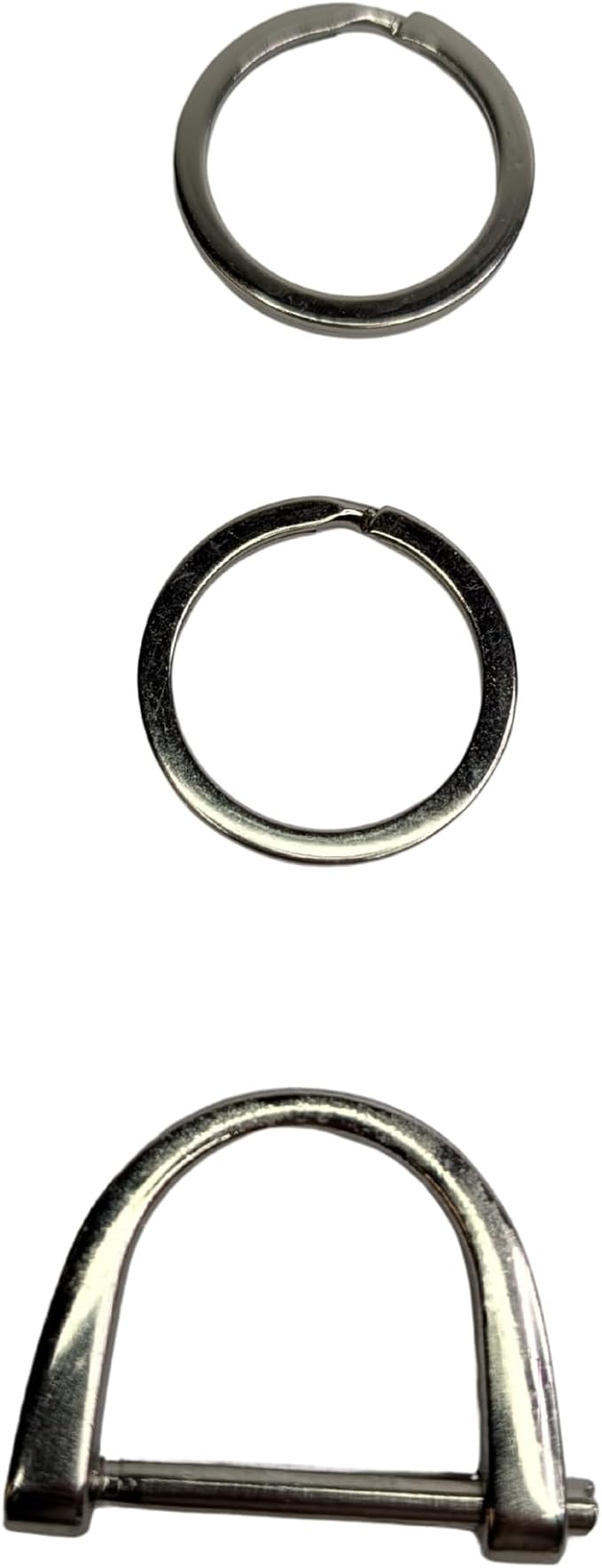 XALORA Genuine Nappa Leather Keychain – Premium Key Fob Holder for Men & Women, Universal Heavy-Duty Key Chain with Anti-Lost D-Ring