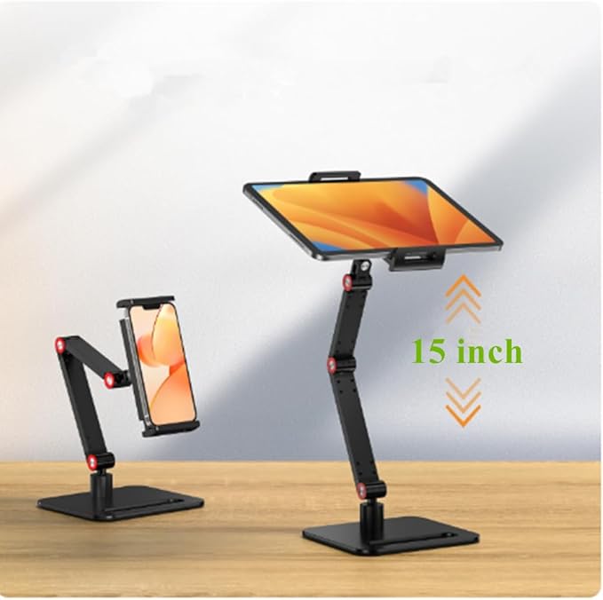 Portable Monitor Holder for 6-17.3 Inch Screen Desktop Expandable Monitor Stand 12.9 inch Tablet Stand