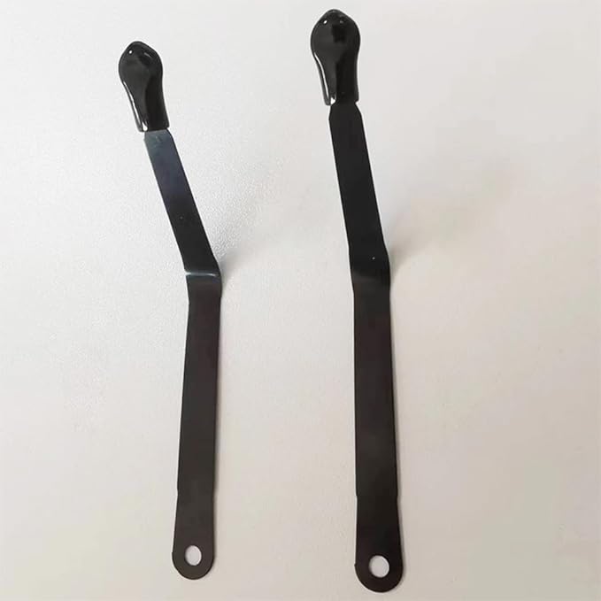 6 Pack Book Stand Page Clip Holder Press Torsion Spring Replacement Repair Parts for Reading Bamboo Tray Cookbook Music Book Frame Rest Desktop Ricer