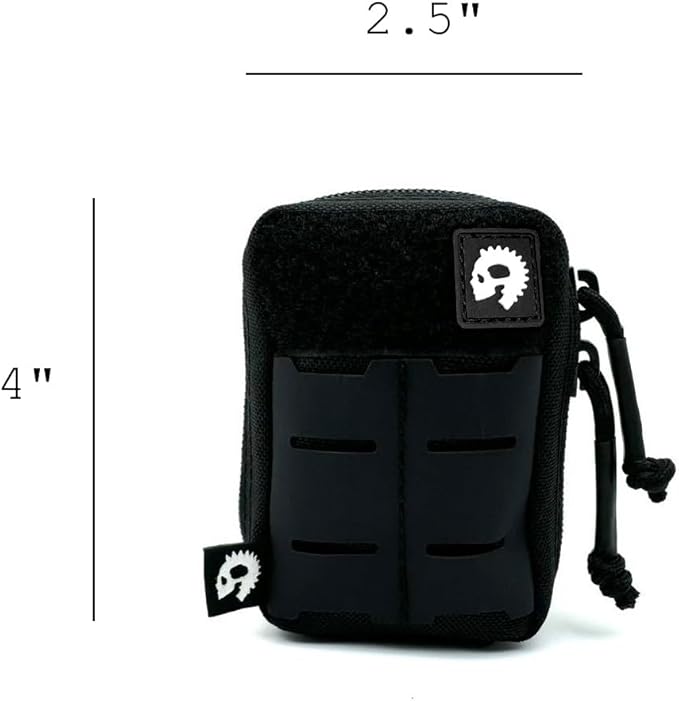 EDC Pouch - Small Everyday Carry Gear Pouch - Full Zip Tactical Pocket Bag - Made by Gear Spool